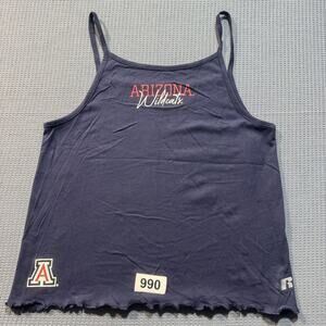 Arizona Wildcats Tank Top Women Sz M Blue Pre-Owned Excellent